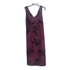 Vintage Witchy La Belle Rose Satin Slip Dress Y2K Fairycore Sz 7